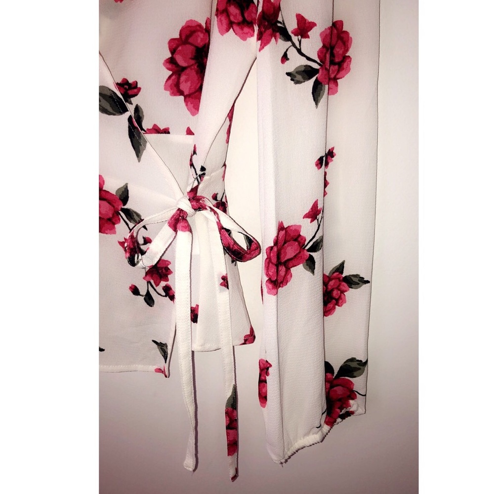 Wrap peplum blouse - Picture 6 of 6